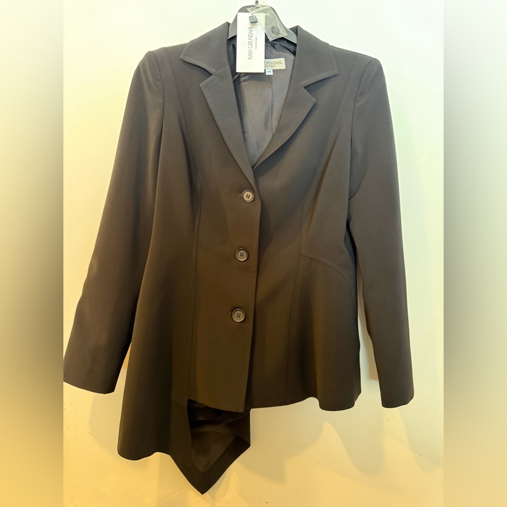 Elegant Brown Blazer by Ann Taylor